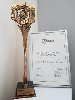 award Lider Bezpieczeństwa Technicznego